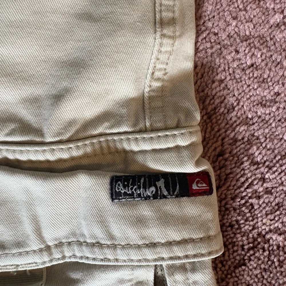 Men's Tan Quiksilver‎ Cargo Shorts